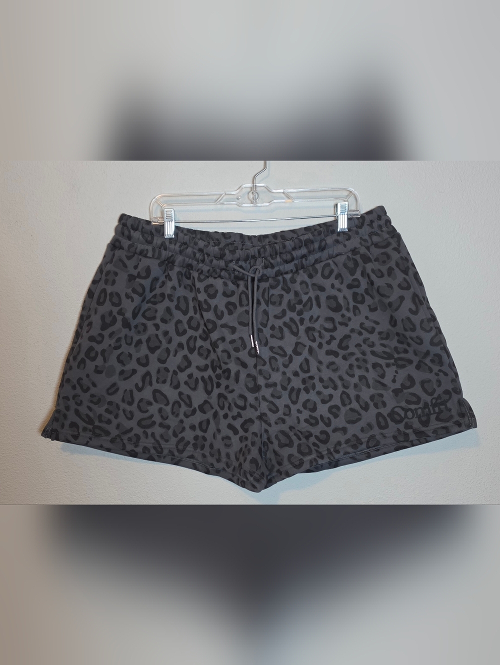 ​Comfrt Minimalst Shorts Panther 2X XXL Heavyweight Fleece Oversized Plus Size - Picture 3 of 10